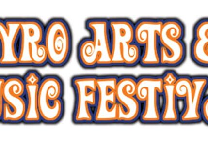 Pyro Arts and Music Festival logo text.