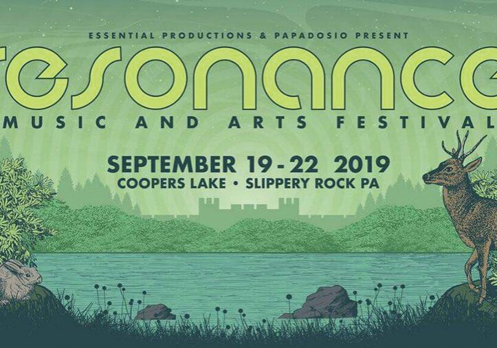Festival poster with nature and wildlife illustration.