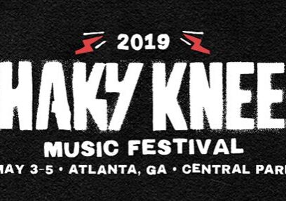 Shaky Knees 2019 music festival banner.