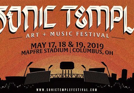 Sonic Temple festival poster, May 2019.