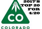 Colorado 2017's Top 20 for 4/20.