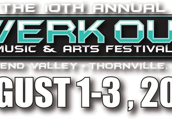10th Annual Werk Out Festival 2019 poster.