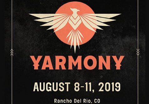 Yarmony festival poster, August 8-11, 2019.