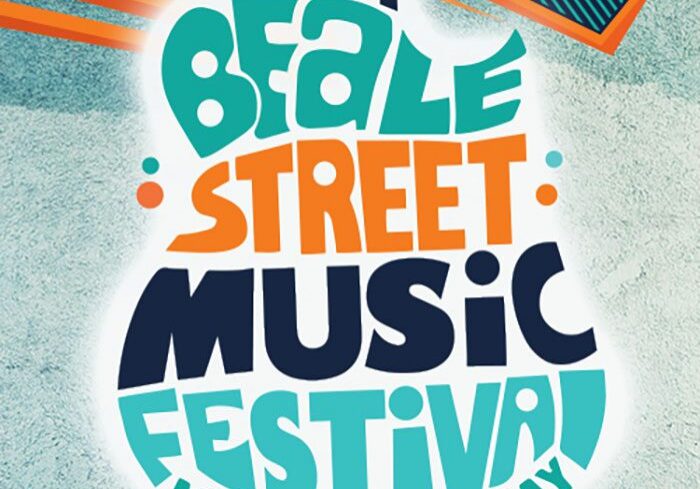 Beale Street Music Festival poster design.