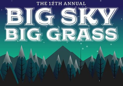 Big Sky Big Grass event poster.