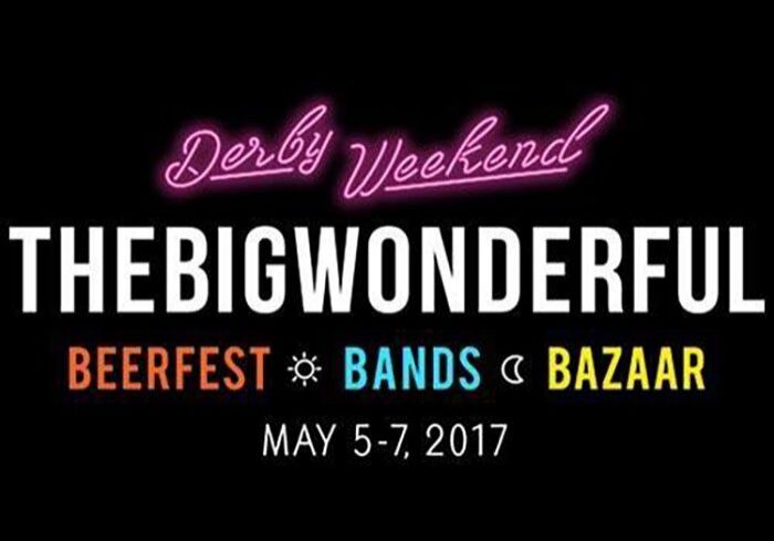 Derby Weekend event poster, May 5-7, 2017.