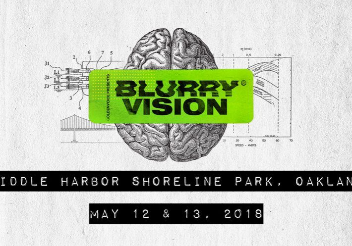 Blurry Vision event poster, May 2018.