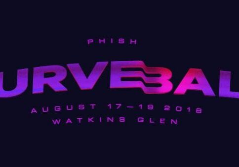 Phish Curveball festival logo, August 2018.