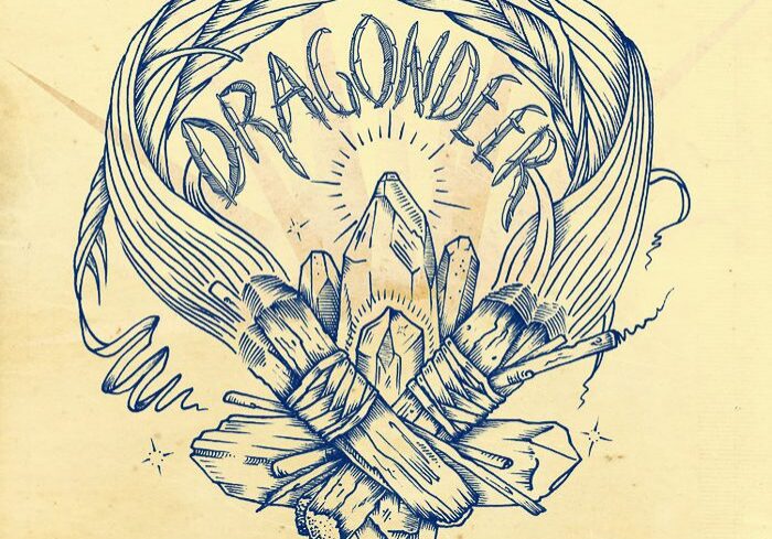 Crystal cluster with "Dragonder" and "If You Got The Blues.