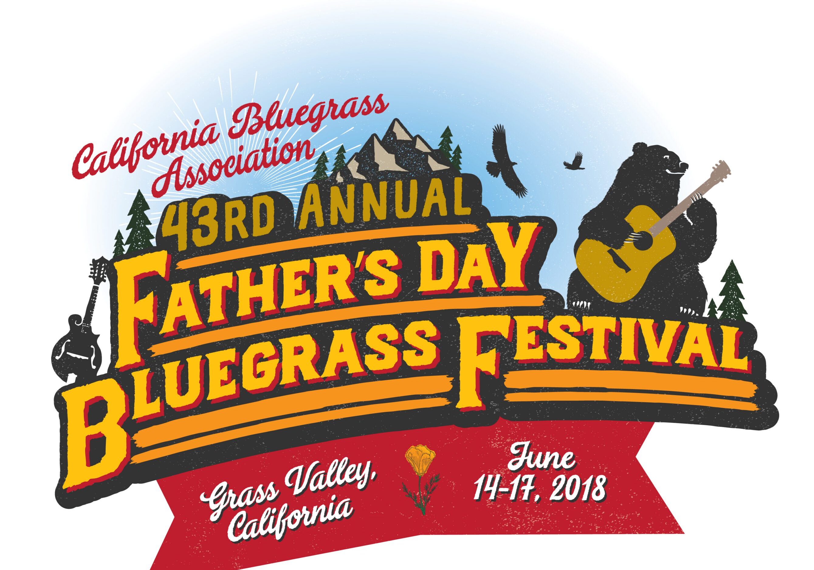 Father's Day Bluegrass Festival 2018 logo.