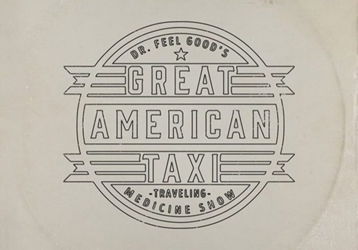 Great American Taxi album cover design.
