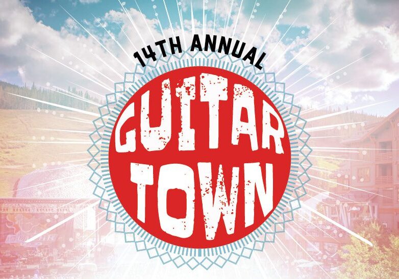 14th Annual Guitar Town festival poster.