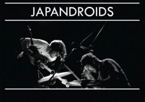 Band Japandroids performing live on stage.