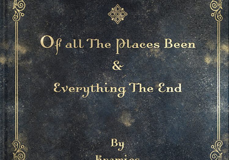 Ornate album cover with decorative text.