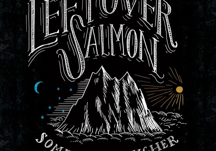 Mountain illustration with "Leftover Salmon" text.