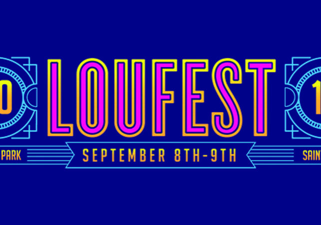 LouFest 2018 poster, September 8th-9th.