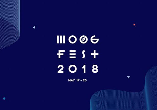 Moogfest 2018 event poster, May 17-20.