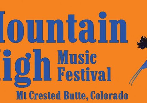 Mountain High Music Festival logo, Colorado.