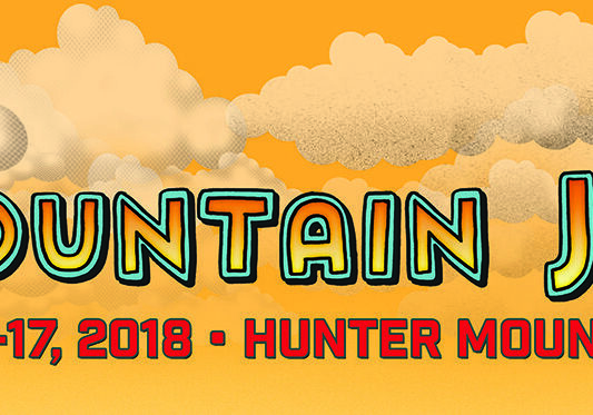 Mountain Jam festival poster, June 2018.