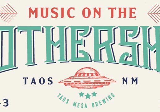 Music festival poster with UFO theme.