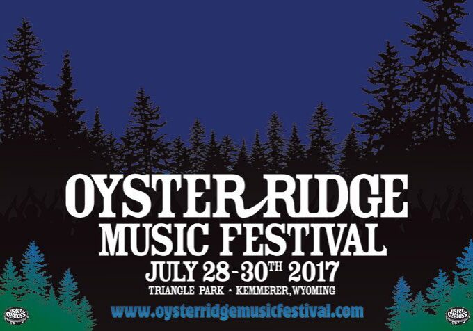 Oyster Ridge Music Festival 2017 event poster.