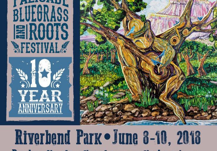 Palisade Bluegrass Festival 2018 event poster.