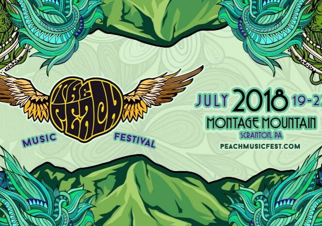 Peach Music Festival 2018, Montage Mountain poster.