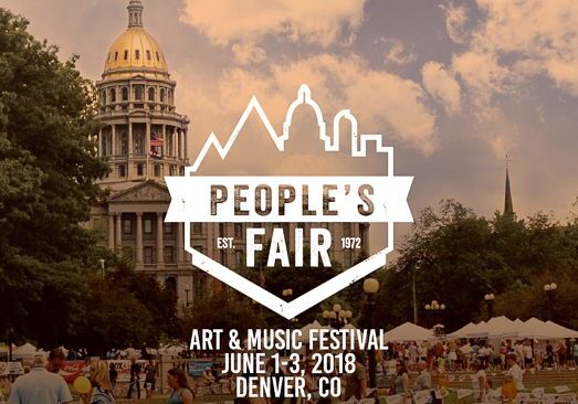 People's Fair festival, Denver, Colorado, 2018.