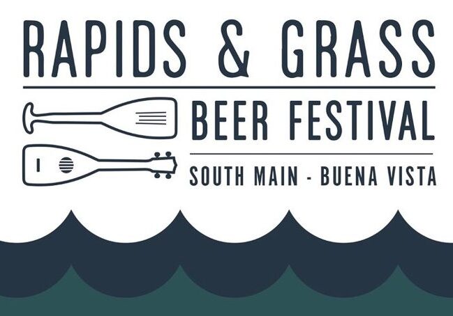 Rapids & Grass Beer Festival logo design.