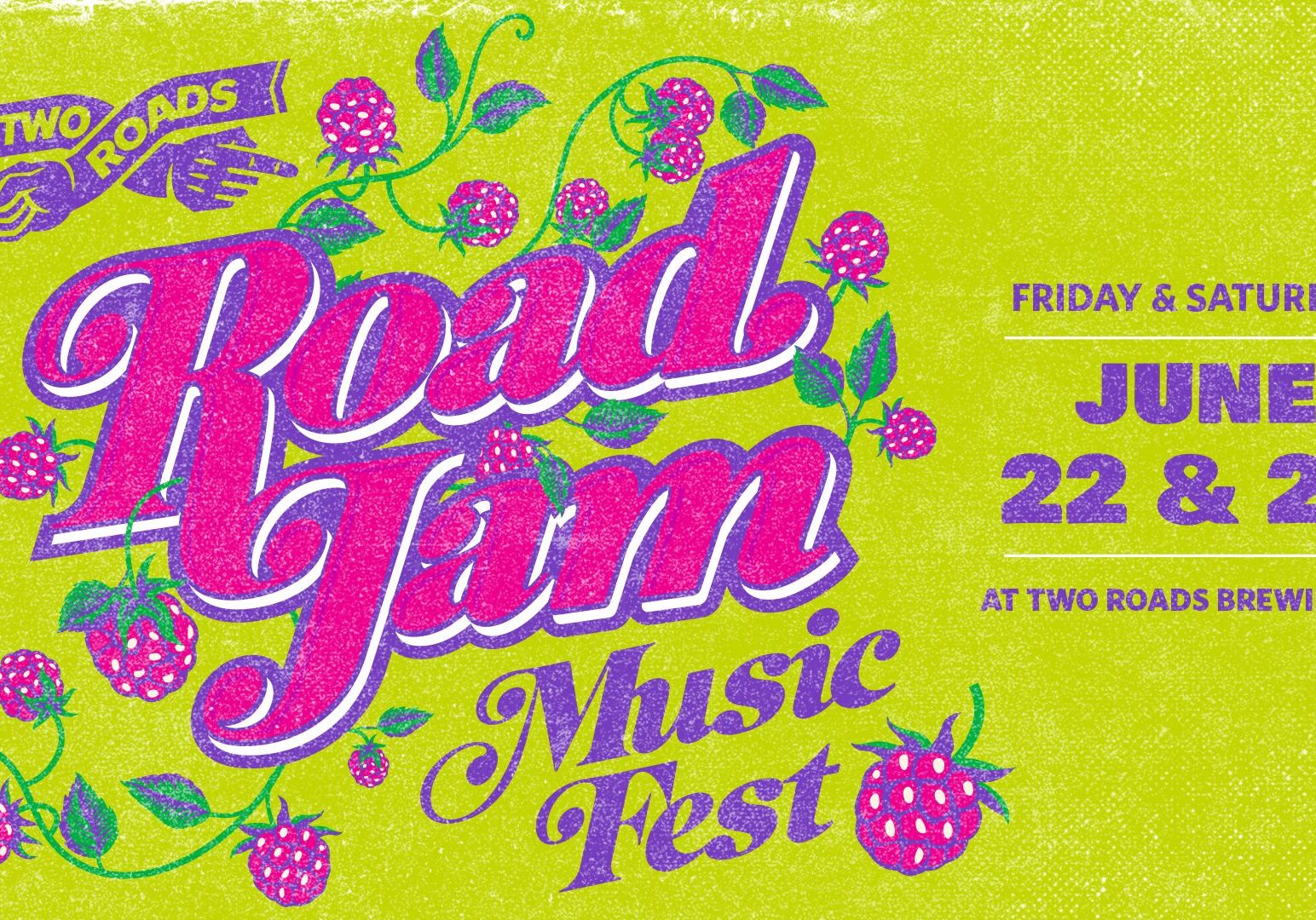Road Jam Music Fest June 22-23 poster.