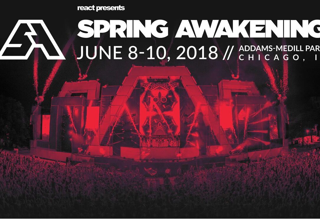 Spring Awakening festival poster, June 2018.