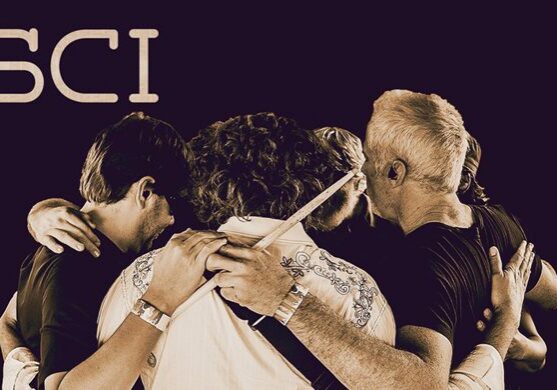 Group hug with "SCI" text above.