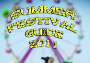 Summer festival guide 2011 with ferris wheel.