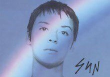Person with rainbow and text "Sun".