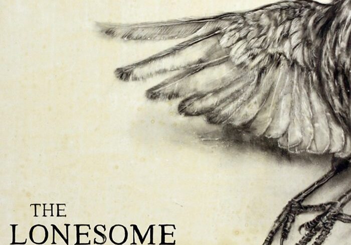 Bird sketch with "The Lonesome Days" text.