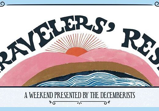 Travelers' Rest festival poster by The Decemberists.