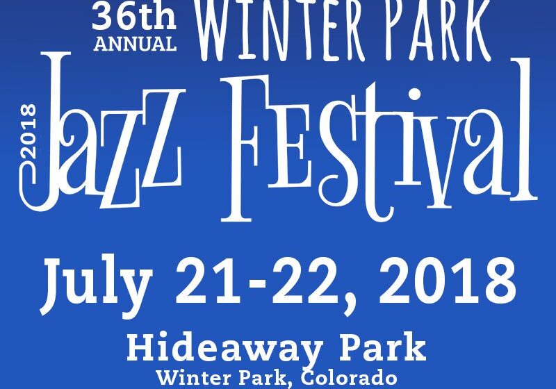 Winter Park Jazz Festival 2018 event poster.