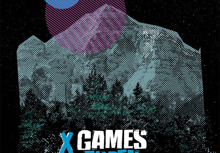 X Games Aspen 2018 event poster design.